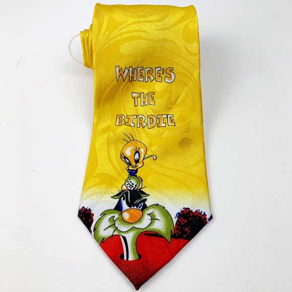 Other - Warner Bros Looney Tunes Where's The Birdie Tie